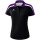 Erima Liga Line 2.0 Poloshirt - black/dark violet/white - Gr. 34