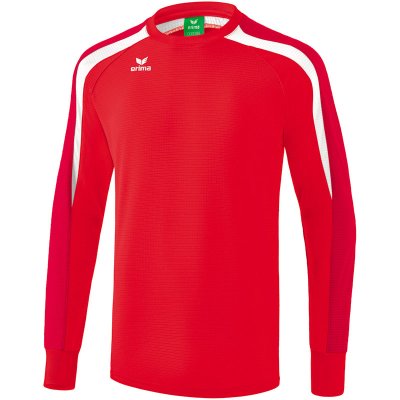 Erima Liga Line 2.0 Sweatshirt - red/tango red/white - Gr. M