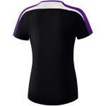 Erima Liga Line 2.0 T-Shirt - black/dark violet/white - Gr. 48