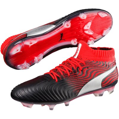 Puma One 18.1 FG Synthetik black/red