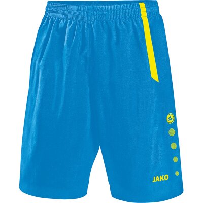 Jako Sporthose Turin JAKO blau/neongelb - Gr. 164