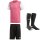 adidas Estro 19 Trikotsatz - solar pink - black - black - Gr. kurzarm | 2xl - 2xl - 4