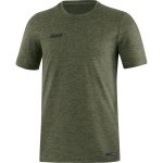 Jako Premium Basics T-Shirt - khaki meliert - Gr.  34
