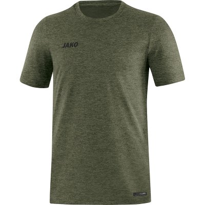 Jako Premium Basics T-Shirt - khaki meliert - Gr.  40