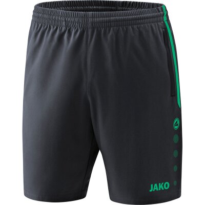 Jako Competition 2.0 Short - anthrazit/türkis - Gr.  m