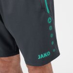 Jako Competition 2.0 Short - anthrazit/türkis - Gr.  m