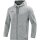 Jako Premium Basics Kapuzenjacke - grau meliert - Gr.  42