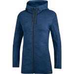 Jako Premium Basics Kapuzenjacke - marine meliert - Gr.  42