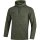 Jako Premium Basics Jogginganzug mit Kapuzensweat - khaki meliert - Gr.  42