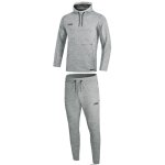 Jako Premium Basics Jogginganzug mit Kapuzensweat - grau meliert - Gr.  m