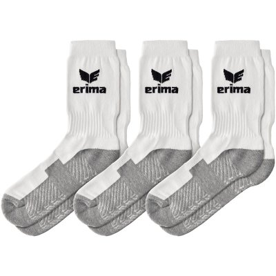 Erima 3Er Pack Socks - new white - Gr. 35-38