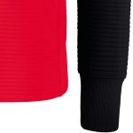 Erima 5-C Kapuzensweatshirt - red/black/white - Gr. 34