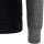 Erima 5-C Kapuzensweatshirt - black/greymelange/white - Gr. 38