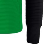 Erima 5-C Kapuzensweatshirt - smaragd/black/white - Gr. 40