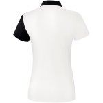 Erima 5-C Poloshirt - white/black/dark grey - Gr. 38