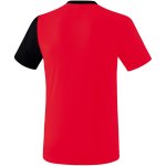 Erima 5-C T-Shirt - red/black/white - Gr. 140