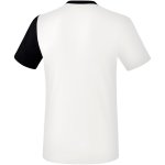 Erima 5-C T-Shirt - white/black/dark grey - Gr. 164