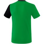 Erima 5-C T-Shirt - smaragd/black/white - Gr. 128