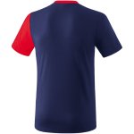 Erima 5-C T-Shirt - new navy/red/white - Gr. L