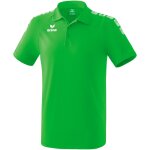 Erima Essential 5-C Poloshirt - green/white - Gr. XL