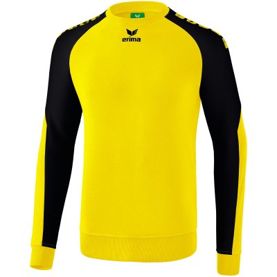 Erima Essential 5-C Sweatshirt - yellow/black - Gr. XL