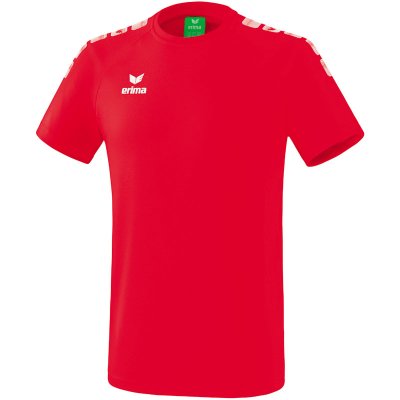 Erima Essential 5-C T-Shirt - red/white - Gr. 110