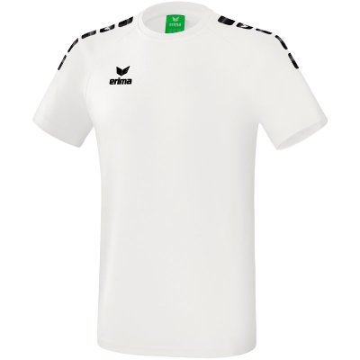 Erima Essential 5-C T-Shirt - white/black - Gr. 110