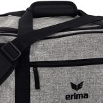 Erima Sporttasche Mit Rollen - grey-melange/black - Gr. S
