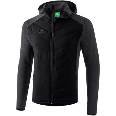 Erima Steppjacke - black - Gr. 128