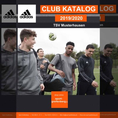 adidas Club Katalog von Adidas