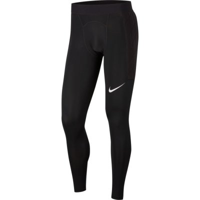 Nike Padded Goalkeeper Tight Lang - black/black/white - Gr. s