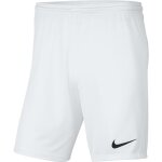 Nike Park III Short - white/black - Gr. kinder-xs