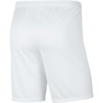 Nike Park III Short - white/black - Gr. kinder-xs