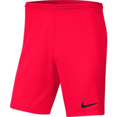 Nike Park III Short - bright crimson/black - Gr. kinder-l
