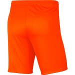 Nike Park III Short - safety orange/black - Gr. 2xl
