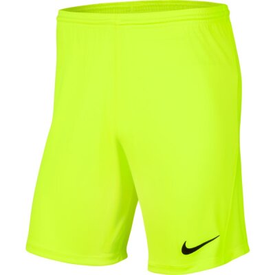 Nike Park III Short - volt/black - Gr. l