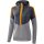 Erima Squad Kapuzensweat - slate grey/monument grey/new orange - Gr. 40