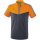 Erima Squad Poloshirt - new orange/slate grey/monument grey - Gr. S