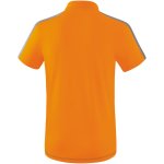 Erima Squad Poloshirt - new orange/slate grey/monument grey - Gr. M