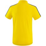 Erima Squad Poloshirt - yellow/black/slate grey - Gr. S