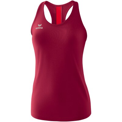 Erima Squad Tank Top - bordeaux/red - Gr. 36