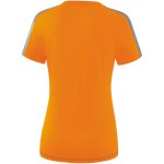 Erima Squad T-Shirt - new orange/slate grey/monument grey - Gr. 38