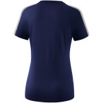 Erima Squad T-Shirt - new navy/bordeaux/silver grey - Gr. 42