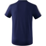 Erima Squad T-Shirt - new navy/bordeaux/silver grey - Gr. XL