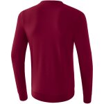 Erima Basic Sweatshirt - bordeaux - Gr. 3XL