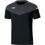 Jako Champ 2.0 T-Shirt - schwarz/anthrazit - Gr.  l