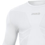 Jako Longsleeve Comfort 2.0 - weiß - Gr.  3xs