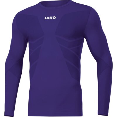 Jako Longsleeve Comfort 2.0 - lila - Gr.  l