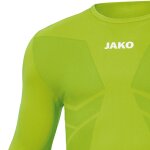 Jako Longsleeve Comfort 2.0 - neongrün - Gr.  m