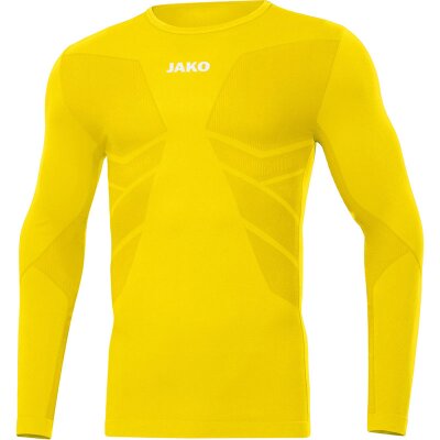 Jako Longsleeve Comfort 2.0 - citro - Gr.  xs